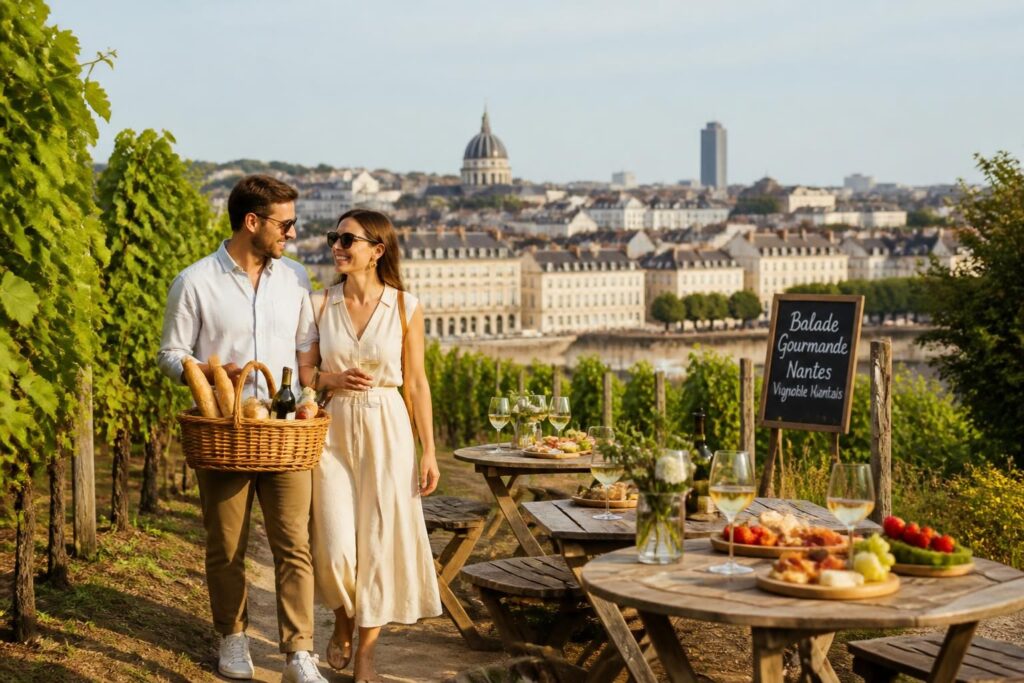 explorez nantes et ses vignobles lors d'une balade gourmande alliant patrimoine, saveurs locales et paysages magnifiques.