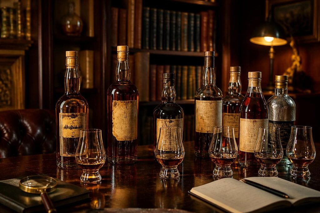 découvrez les fondamentaux pour investir dans le whisky et les spiritueux rares, optimiser votre portefeuille et valoriser vos acquisitions avec des conseils d'experts.