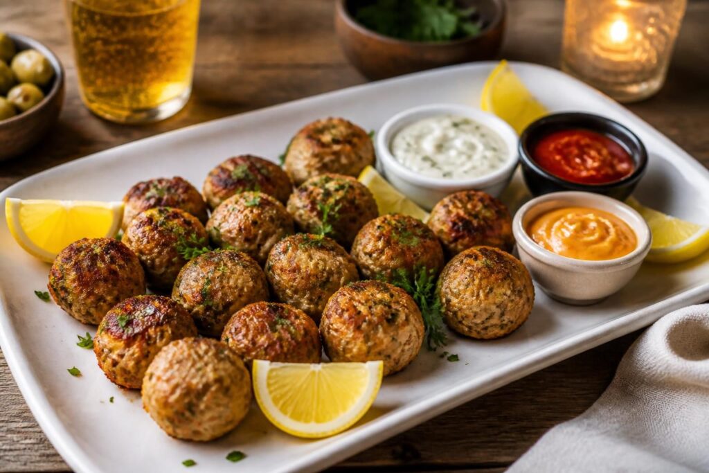 découvrez des recettes savoureuses de boulettes de porc, parfaites pour un apéritif gourmand ou un plat complet facile à préparer.