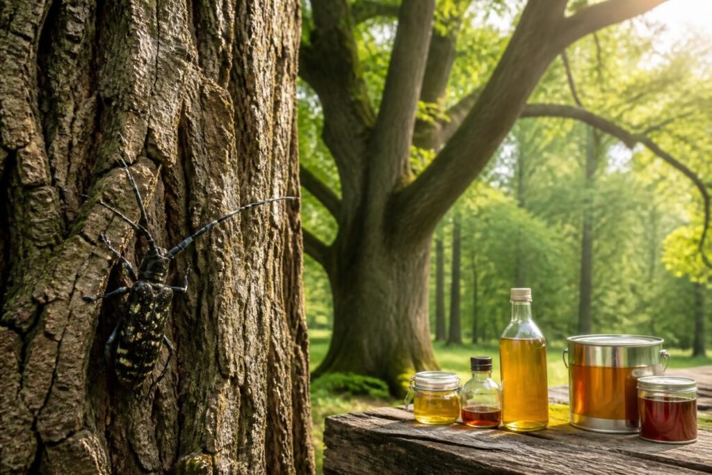découvrez comment protéger efficacement votre bois contre le capricorne du chêne grâce à des traitements adaptés et durables pour préserver la solidité et la beauté de vos structures en bois.