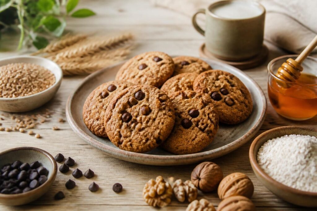 découvrez nos recettes gourmandes et saines de cookies à la farine complète, parfaites pour un goûter délicieux et équilibré.
