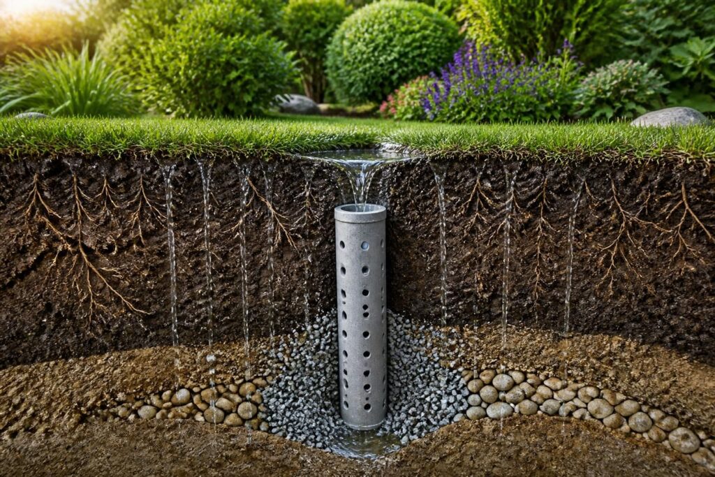 découvrez le fonctionnement du drain vertical et ses avantages pour améliorer l'aération et le drainage de vos espaces verts, favorisant la santé et la croissance de vos plantations.