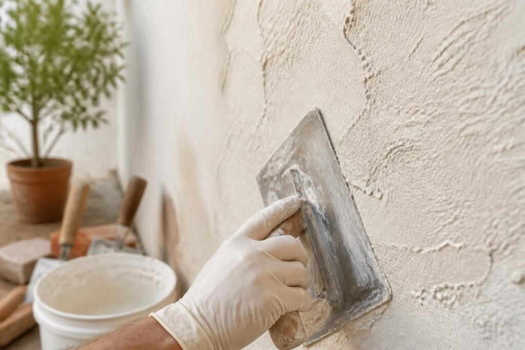découvrez nos conseils pour appliquer un enduit à chaux et obtenir un mur naturel, esthétique et respirant, idéal pour une maison saine et écologique.