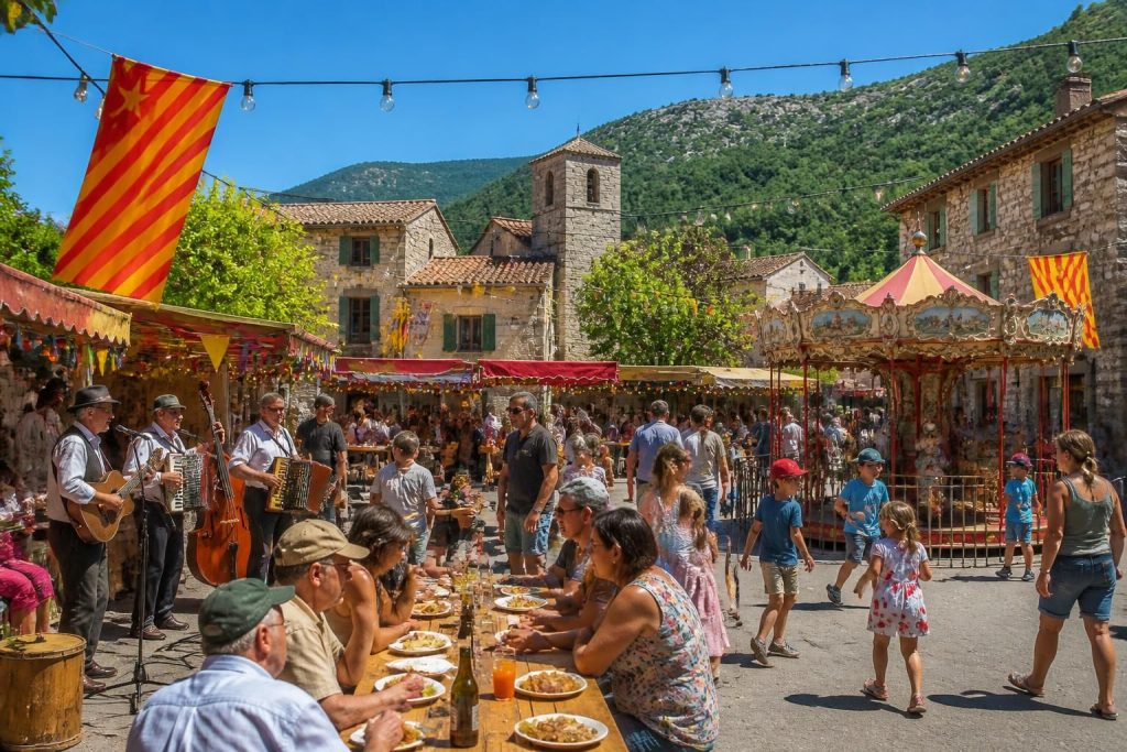 découvrez les animations et rendez-vous incontournables de la fête de village aujourd’hui dans le 66. ne manquez pas cette journée festive pleine d'événements pour tous !