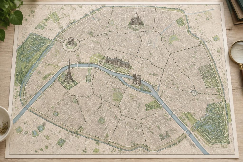 découvrez la carte des arrondissements de paris et explorez leurs quartiers pour mieux connaître la capitale.