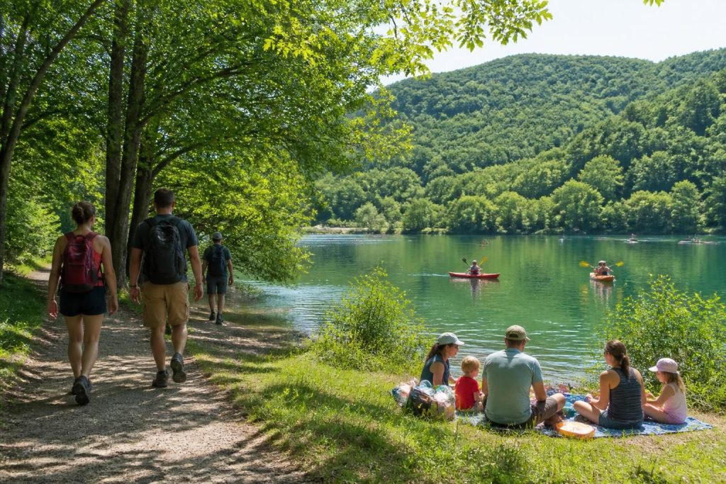 découvrez le lac montauban, un havre de paix où activités nautiques et moments de détente s’harmonisent au cœur d’un cadre naturel préservé. profitez pleinement de la nature.