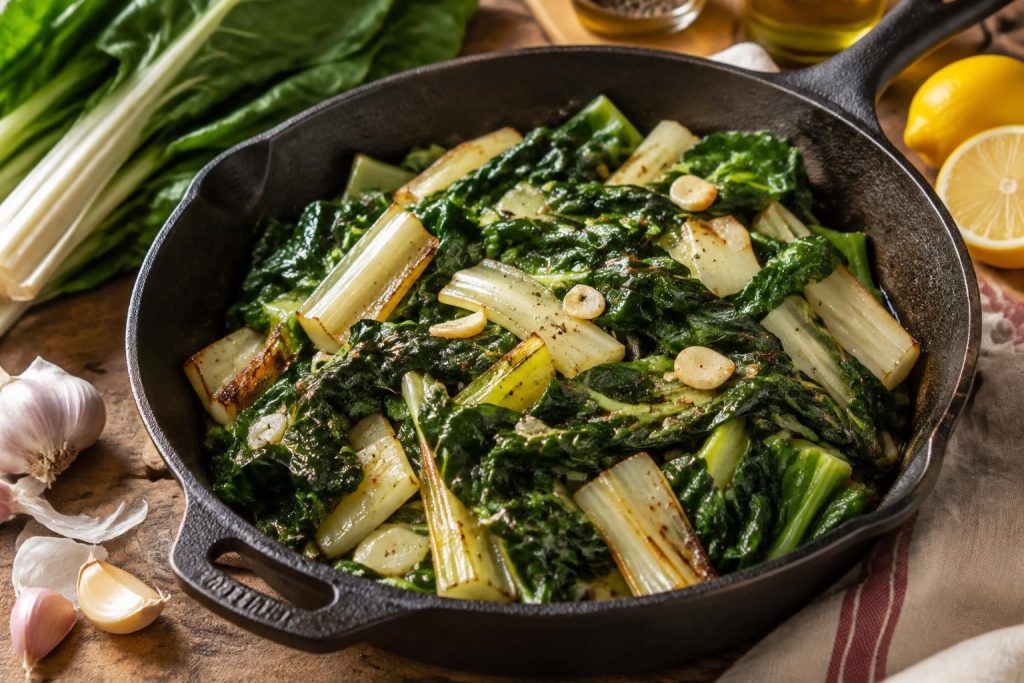 découvrez des recettes simples et délicieuses de blettes à la poêle : des idées gourmandes et faciles à préparer pour régaler toute la famille.