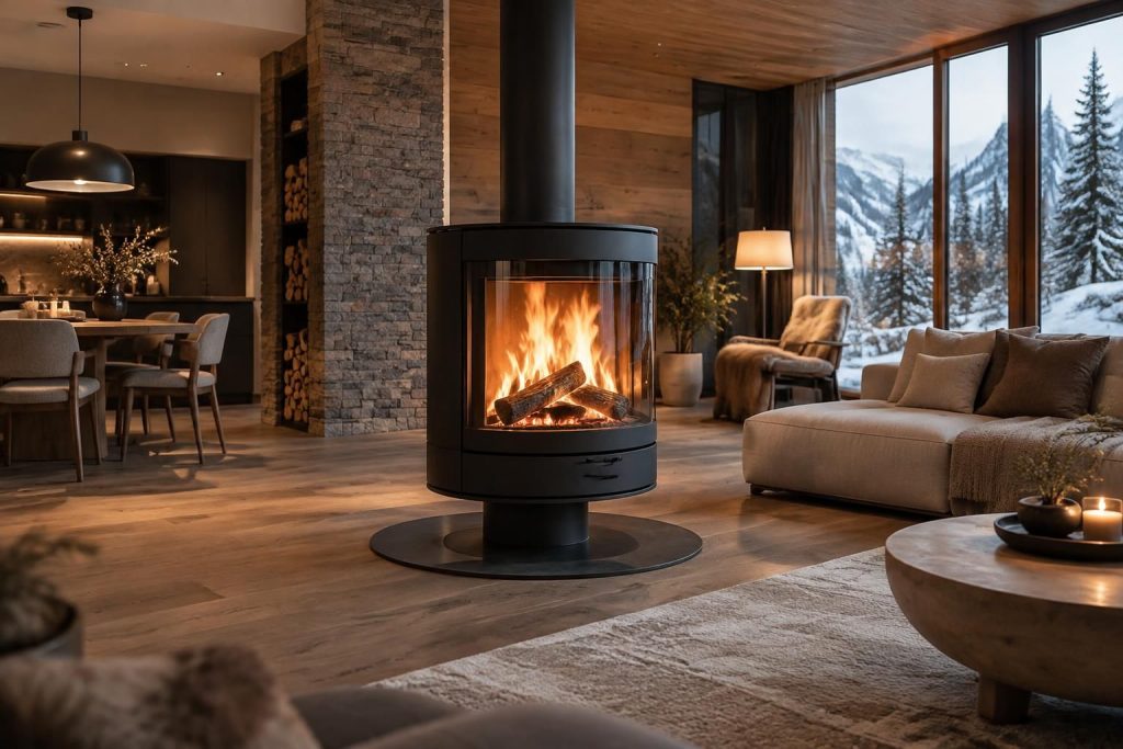 découvrez le poêle à bois rotatif : une solution innovante et efficace pour diffuser une chaleur agréable dans toute votre maison.